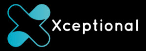 Xceptional logo that features a large 'X' and the text 'Xceptional'