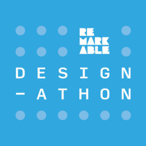 Logo which read Remarkable Design-athon